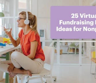 25 Virtual Fundraising Ideas for Nonprofits from DonorPerfect - Featured Photo